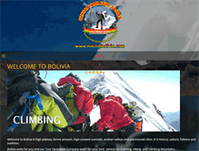 Tablet Screenshot of hikingbolivia.com